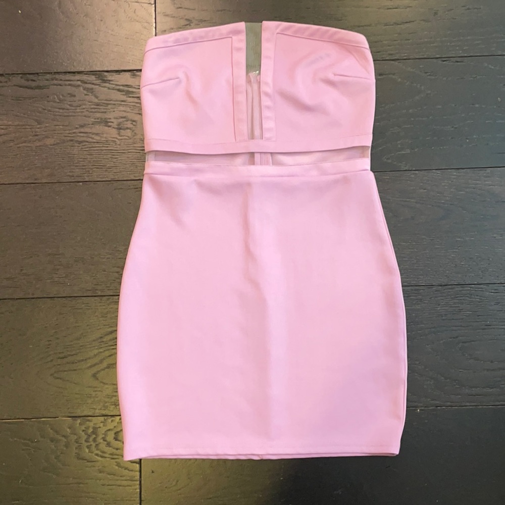 Lavender Tobi Strapless Dress
